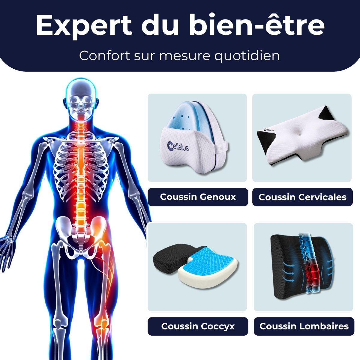 Kit Expert du Bien Être - Confort sur mesure quotidien