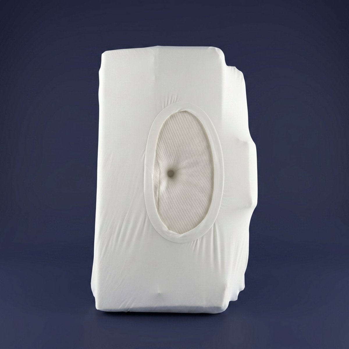 Taie d'oreiller fraîche et pratique (système drap housse) - Pose rapide, nuits fraîches