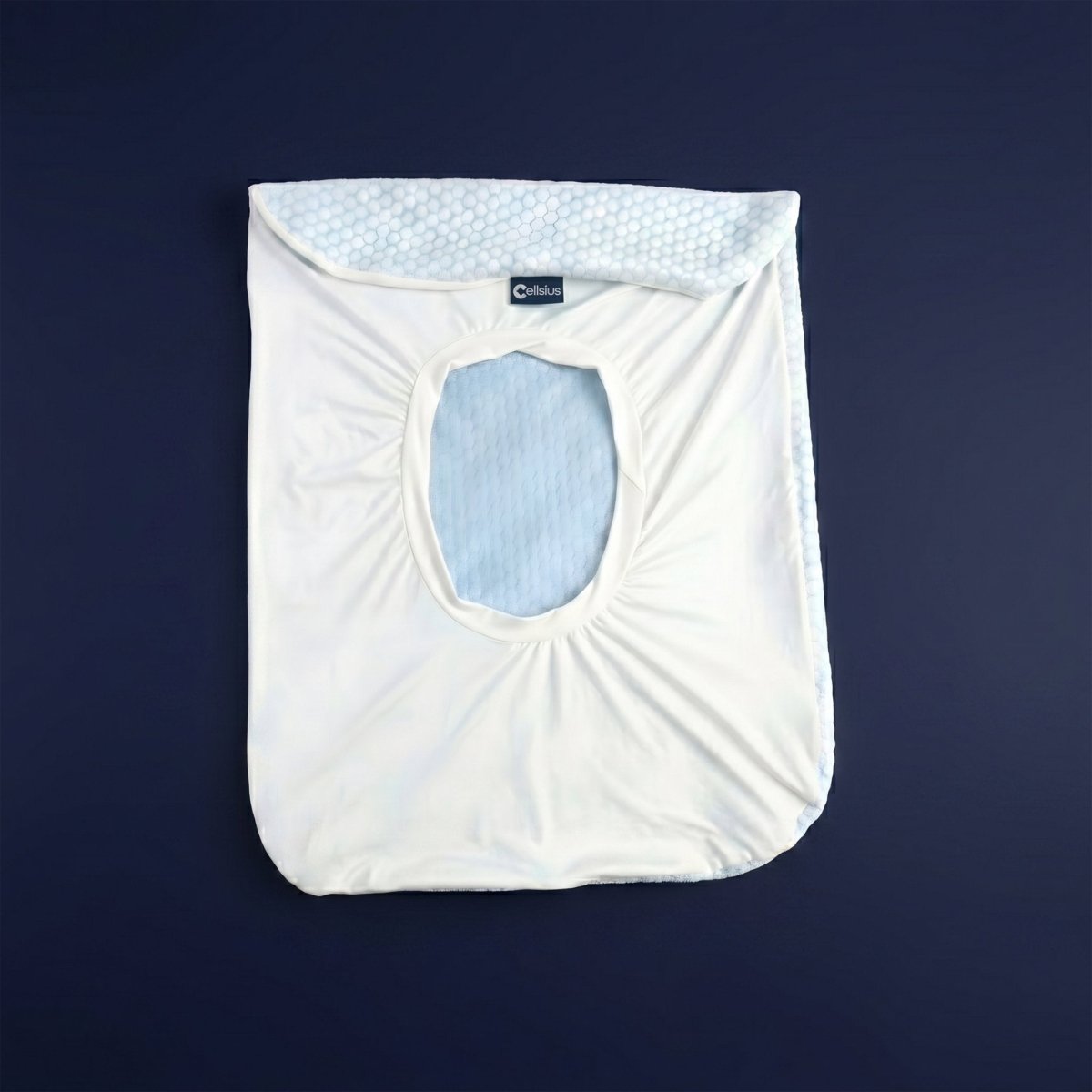 Taie d'oreiller fraîche et pratique (système drap housse) - Pose rapide, nuits fraîches