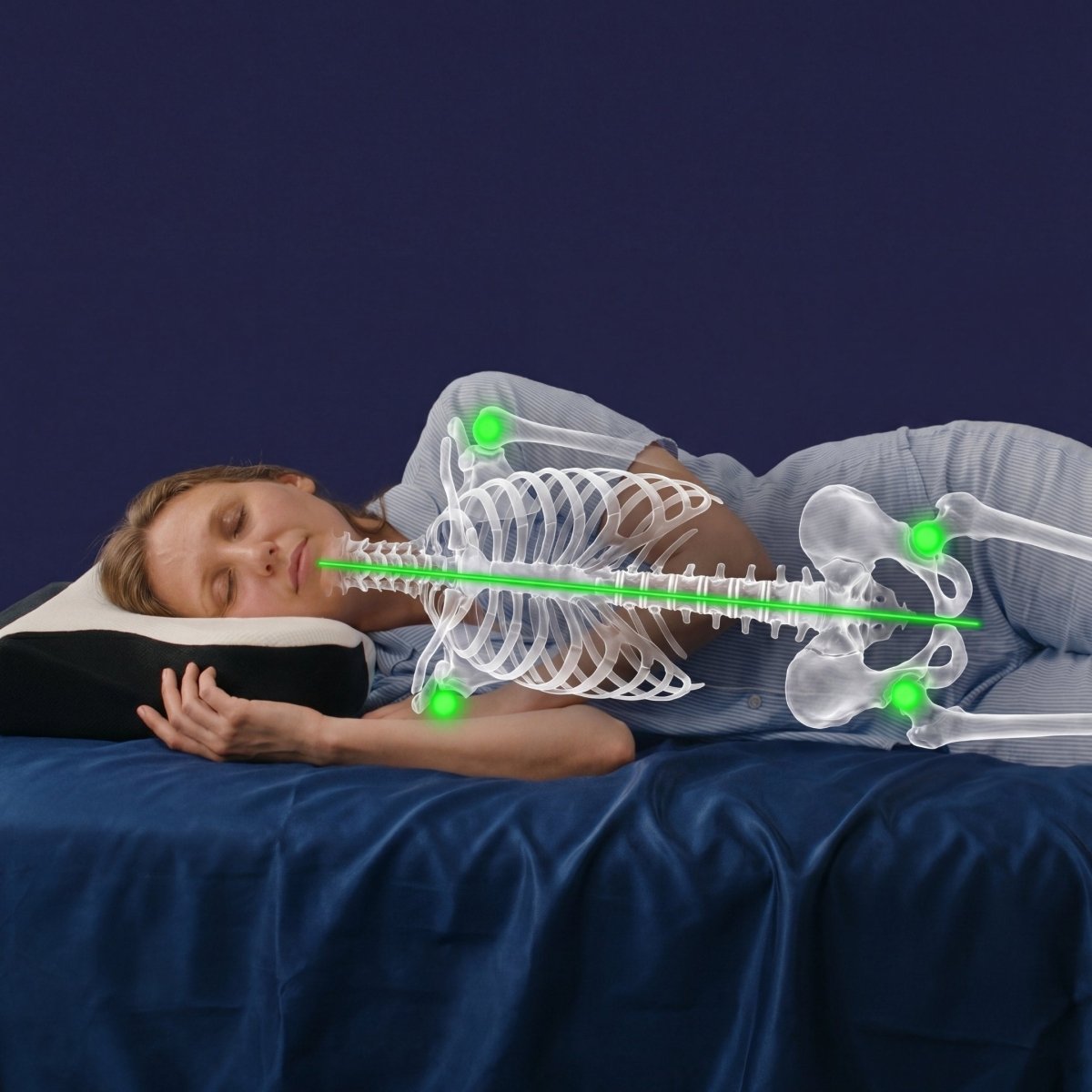 Oreiller Papillon Cervical Cellsius - Le secret du dormeur latéral et dorsal